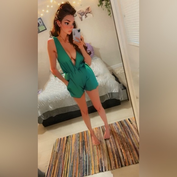 Green Romper